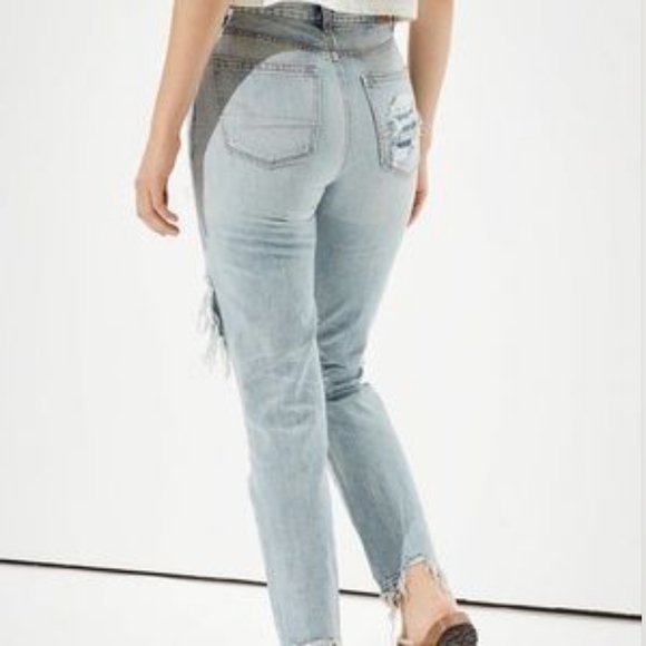 American Eagle Ripped Mom Jean - Picture 2 of 9